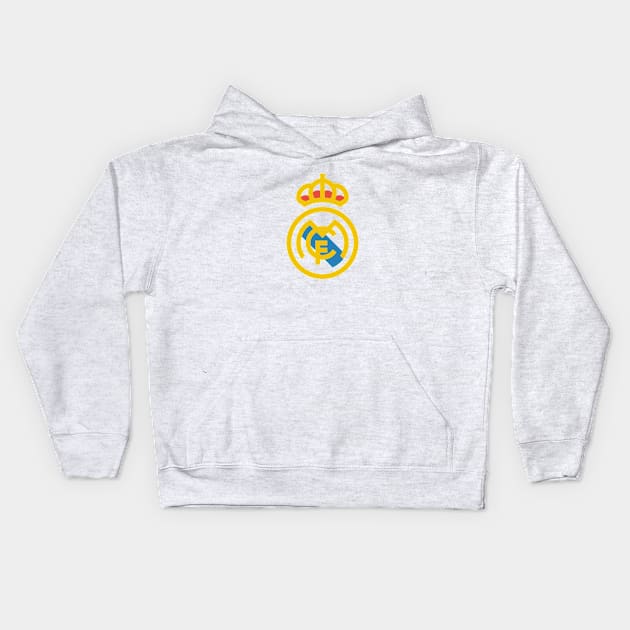 Real Madrid FC Classic Kids Hoodie by OverNinthCloud